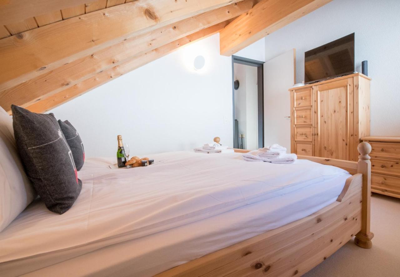 Chalet Rose Penthouse Wengen Extérieur photo